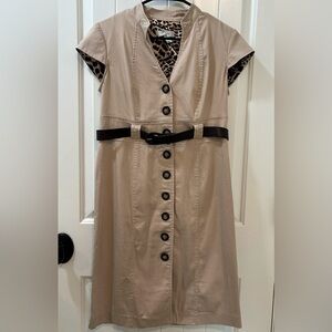Dress Barn - Button Down Dress